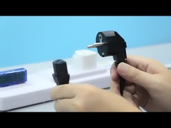 EU CEE7/7 3pin 플러그 블랙 AC 세트 각 플러그 케이블 표준 Vde 확장 전원 케이블