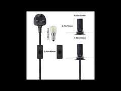 히말라야 소금 램프 전력 전구