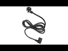 왼쪽 앵글 (90°) NEMA 5‑15P to IEC C13 전원 코드