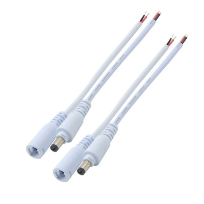 12V 24V DC 확장 케이블 5.5x2.1mm 5.5x2.5mm CCTV용 DC 전원 케이블