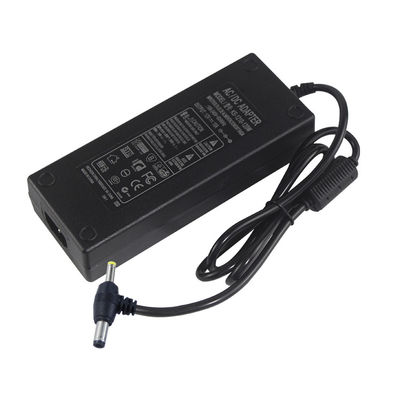 55X21mm 24V 2A 스위칭 어댑터 듀얼 앵글 DC 플러그 전원 공급 데스크톱 스타일