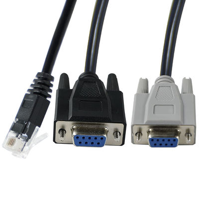 콘솔 서버 분배기 통신 장치용 RJ45 to 듀얼 DB9 수 시리얼 컨버터 케이블