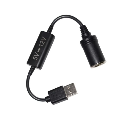 5V USB 스텝업 변환기 자동차 가전용 담배 사탕 소켓과 함께 전원 어댑터