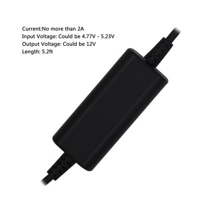 사용자 정의 Dc 설정 에뮬레이터 트리거 케이블 Dc5V에서 Dc12V 단계 업 케이블