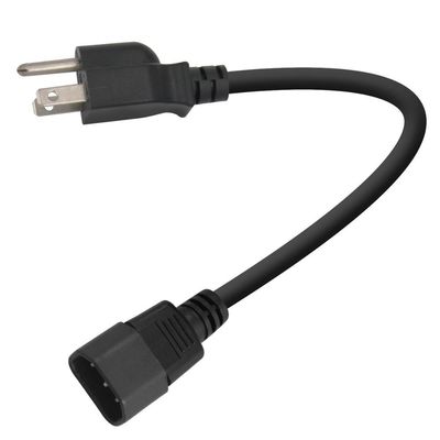 가전용 가전용 전기 전원 케이블을 위해 NEMA 515P 3pin에 따라 벗겨지고 캔