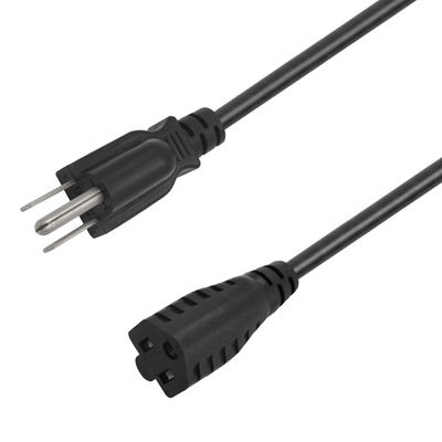 가전용 가전용 전기 전원 케이블을 위해 NEMA 515P 3pin에 따라 벗겨지고 캔