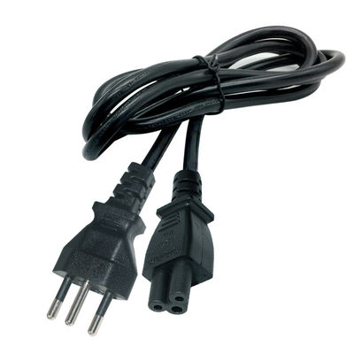 IEC C13 커넥터 브라질 전원 케이블 브라질 3 핀 전력 케이블 100v-240v