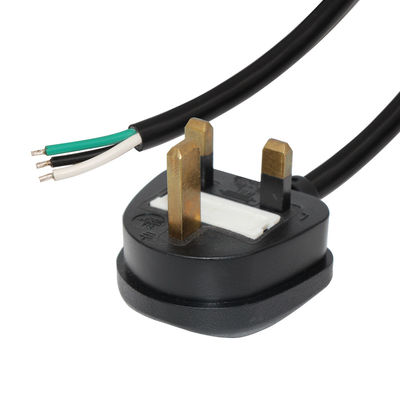 IP11 가정용 가전 전원 케이블 0.5m 3 코어 H05VV-F 케이블 3 * 0.75/1.0/1.5mm2
