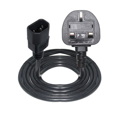 IP11 가정용 가전 전원 케이블 0.5m 3 코어 H05VV-F 케이블 3 * 0.75/1.0/1.5mm2