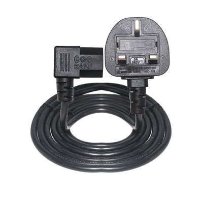 IP11 가정용 가전 전원 케이블 0.5m 3 코어 H05VV-F 케이블 3 * 0.75/1.0/1.5mm2