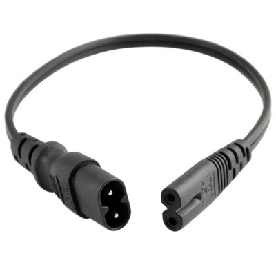 EU 2PIN 플러그와 IEC C7 C8을 가진 노트북용 VDE 승인 된 전기 전원 케이블