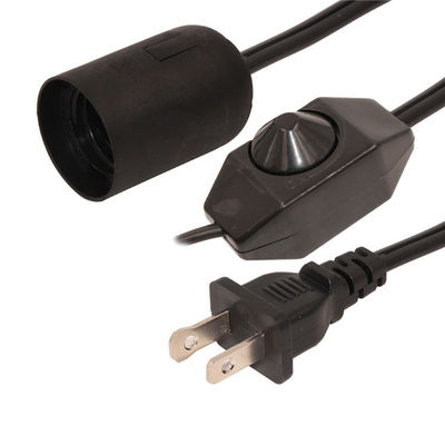 16AWG US 전원 케이블 2E12 E14 E26 E27과 함께 소금 램프 전원 케이블