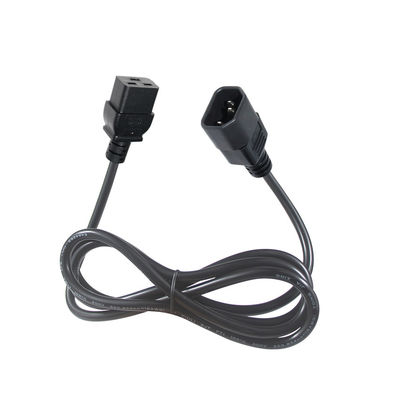16 Amp AC 전원 케이블 산업용 C14 플러그 VDE 전원 케이블 15A 250V 14AWG
