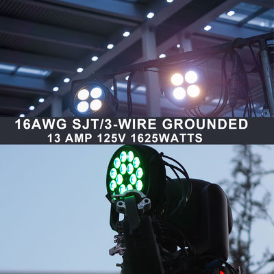 SJT SJTW 와이어 연장 3Pin 미국 전원 전구 3M US에서 PowerCON 커넥터와 함께