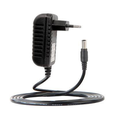흰색 1m 24AWG 12W 벽 충전기 Kc 220V 1A 트랜스포머 Ac Dc 5.5*2.1mm 전원 어댑터 12V 2A 24W
