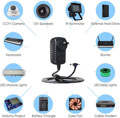 OEM 듀얼 DC 2.1Mm 2.5Mm 12V 전원 공급 장치 AC 어댑터 Eu Us Uk Au 플러그