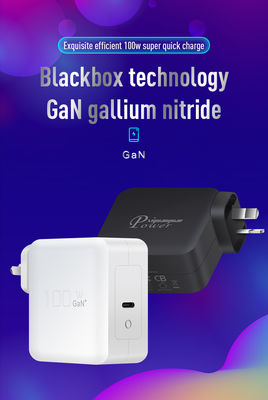 100W 미니 하이 파워 AU SAA QC3.0 4.0 USB C 타입 C Pd Gan QC4용 월 폰 충전기0