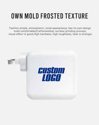 100W 미니 하이 파워 AU SAA QC3.0 4.0 USB C 타입 C Pd Gan QC4용 월 폰 충전기0
