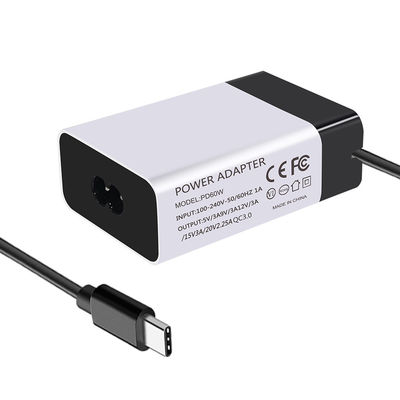 45W USB 타입 C PD 충전기 QC 3.0 5V 9V 15V 3A 20V 2.25A 노트북 전원 어댑터