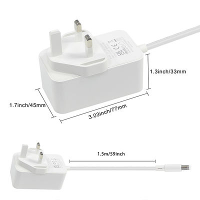12V 2A 전원 공급 어댑터 UK 플러그 아이용 전기 자동차 DC 잭 5.5x2.1mm