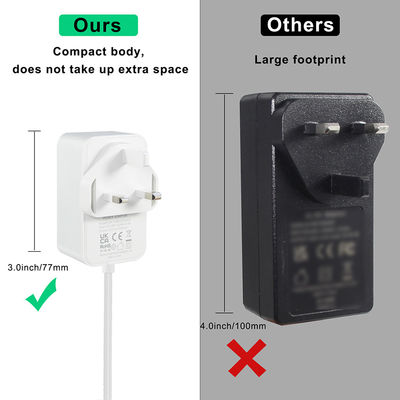 12V 2A 전원 공급 어댑터 UK 플러그 아이용 전기 자동차 DC 잭 5.5x2.1mm