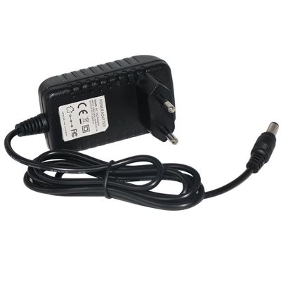CE 인증 EU 플러그 벽에 장착 된 전원 공급 어댑터 12V 2000Ma 충전 어댑터