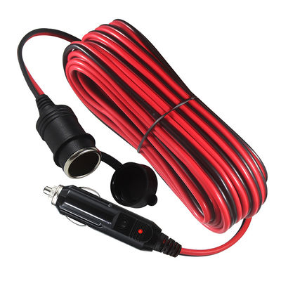 12V 차량 시가 라이터 연장 케이블 수컷-암컷