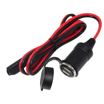 12V 태양광 배터리 케이블 (SAE to 시가 라이터 소켓)