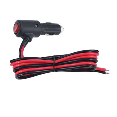 12V 자동차 담배 라이터 남성 플러그와 켜고 끄는 스위치 18AWG 케이블