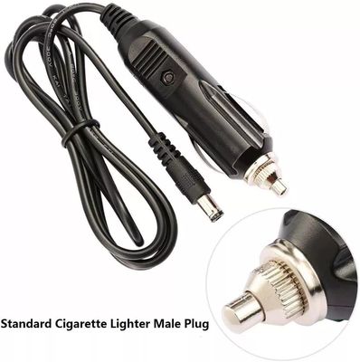 휴대용 DC12V 자동차 담배 라이터 플러그 케이블 5.5mm * 2.1mm 커넥터