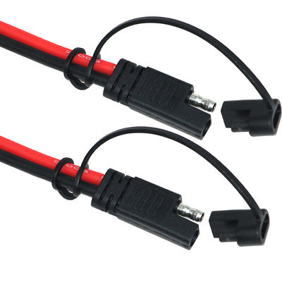 12V 24V SAE 2Pin 태양 전력 케이블
