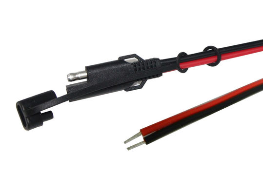 DIY 자동차 태양광 SAE 확장 케이블 18AWG 2 핀 빠른 단속