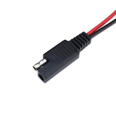 DIY 자동차 태양광 SAE 확장 케이블 18AWG 2 핀 빠른 단속