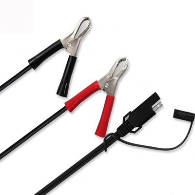 1.5ft 14AWG 배터리 알리거터 악어 클립 SAE 12V 빠른 릴리스 단속
