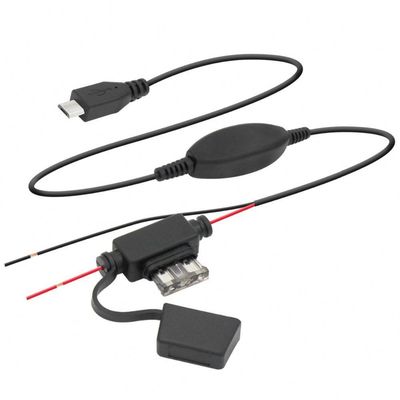 DC에서 DC 변환기 태양 전지 케이블 12V에서 5V 3A USB 자동차 충전기와 함께