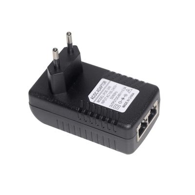 10/100Mbps POE 전원 어댑터 24V1A 스위치 전원 어댑터 EU 플러그