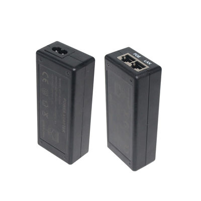 DC 커넥터 2 RJ45 포트 POE 주입기 전원 공급 24V 1a IP 카메라