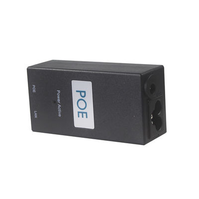 10/100/1000Mbps 12V 24V 48V 수동 포 주사기 IP 카메라 포 주사기