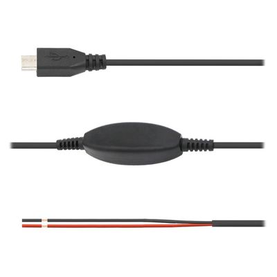 사용자 정의 USB 5v에서 12v 스텝 업 부스터 케이블 DC/DC 변환기 22AWG