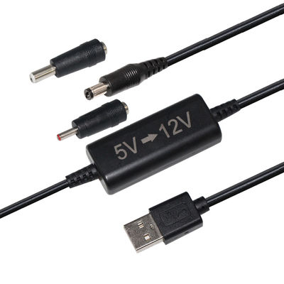 10ft 10m DC-DC 트랜스포머 USB에서 DC 전원 변환기에 5V ~ 12V 스텝 업 케이블