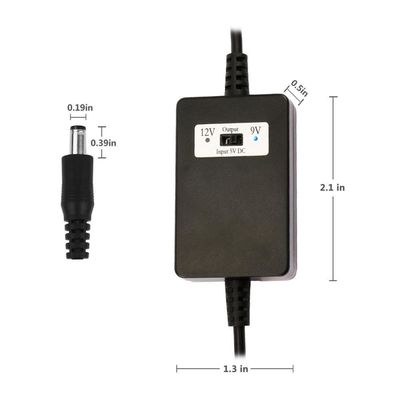 2A 출력 전류 1.5m USB A 남성으로 DC5521 변환기 12V DC로 5V / 9V / 12V 스텝 업 케이블