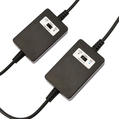 2A 출력 전류 1.5m USB A 남성으로 DC5521 변환기 12V DC로 5V / 9V / 12V 스텝 업 케이블
