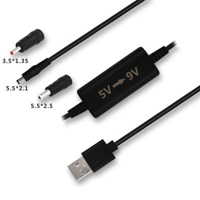 1.5m 2m DC/DC 변환기 USB 스텝 업 케이블 모듈 12v 2.1mm 잭