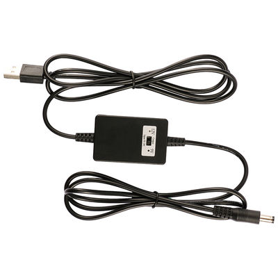 5V ~ 9V 12V DC 부스트 변환기 차량 충전용 USB 부스트 케이블 5.5*2.1mm 잭