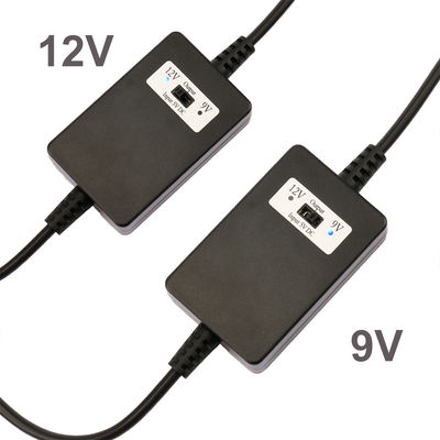 5V ~ 9V 12V DC 부스트 변환기 차량 충전용 USB 부스트 케이블 5.5*2.1mm 잭