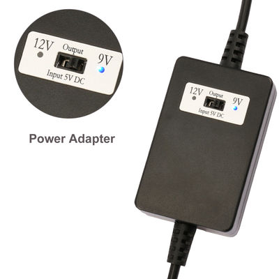 5V ~ 9V 12V DC 부스트 변환기 차량 충전용 USB 부스트 케이블 5.5*2.1mm 잭