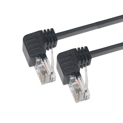 카트5e/카트6/카트7/카트8 고속 LAN 케이블 RJ45 90도 패치 케이블 1-10m