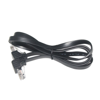 카트5e/카트6/카트7/카트8 고속 LAN 케이블 RJ45 90도 패치 케이블 1-10m