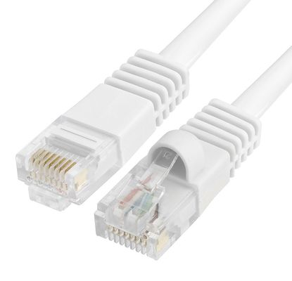 메탈 쉴드 Lszh 이더넷 네트워크 케이블 1m Cat6 평면 패치 코드