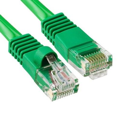 메탈 쉴드 Lszh 이더넷 네트워크 케이블 1m Cat6 평면 패치 코드